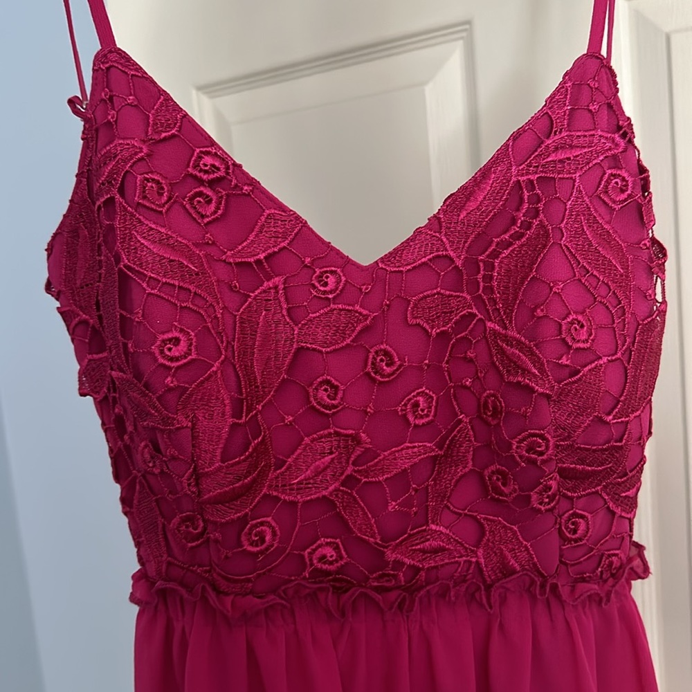 Boutique Backless Maxi Dress NWOT - Picture 4 of 5